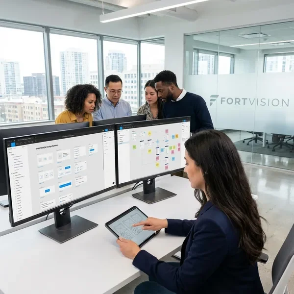 UI/UX design services for web and mobile applications